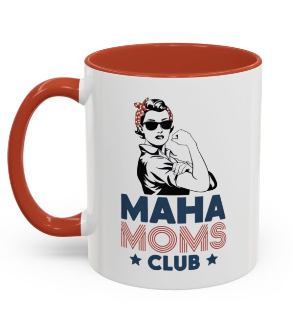 MAHA Moms Club Accent Coffee Mug