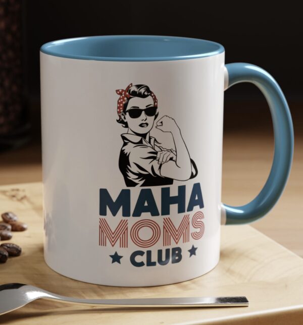 MAHA Moms Club Accent Coffee Mug