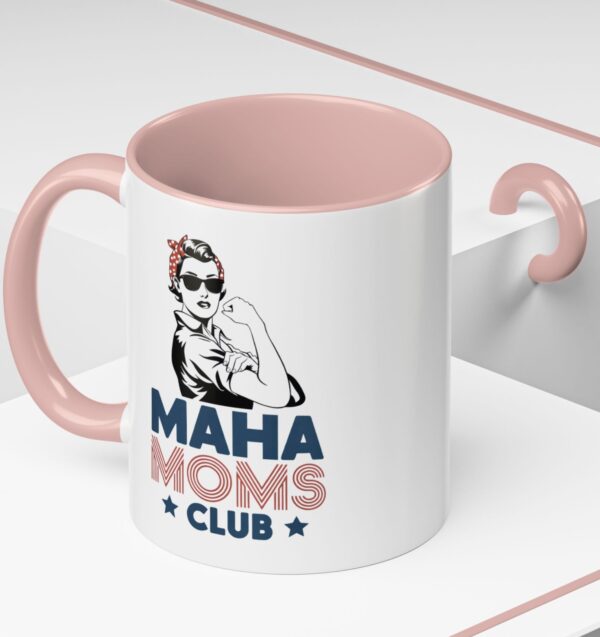 MAHA Moms Club Accent Coffee Mug