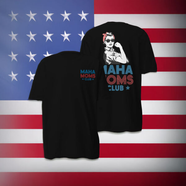 MAHA Moms Club Black T-Shirt