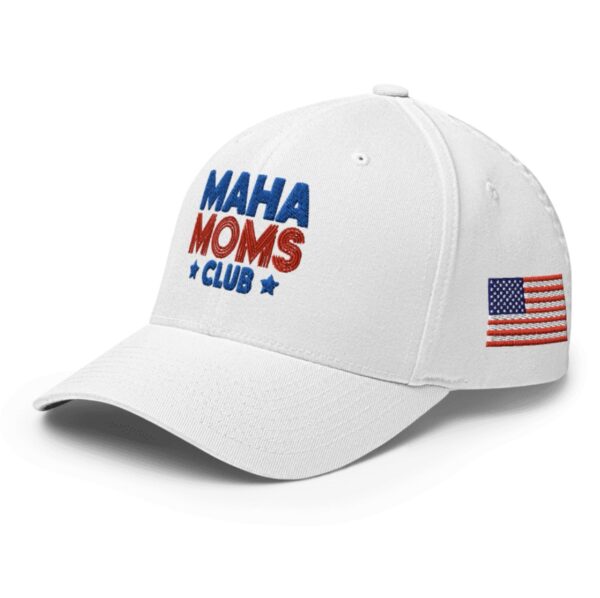 MAHA Moms Club Closed-Back Structured Cap