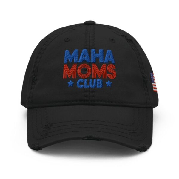 MAHA Moms Club Distressed Dad Hat