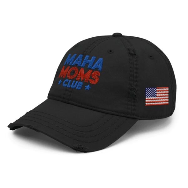 MAHA Moms Club Distressed Dad Hat