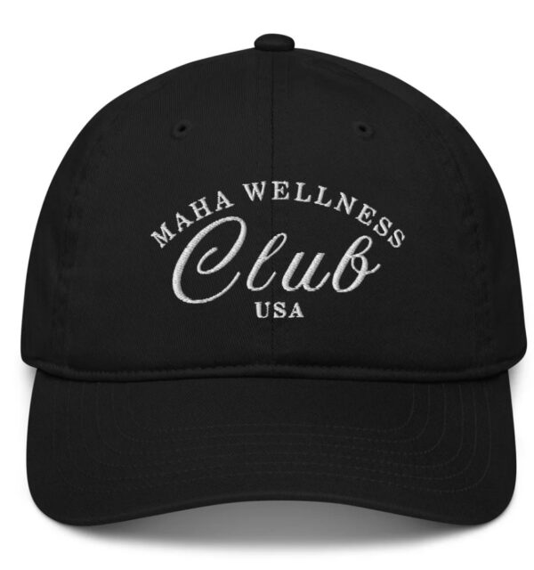 MAHA Wellness Club Organic Dad Hat