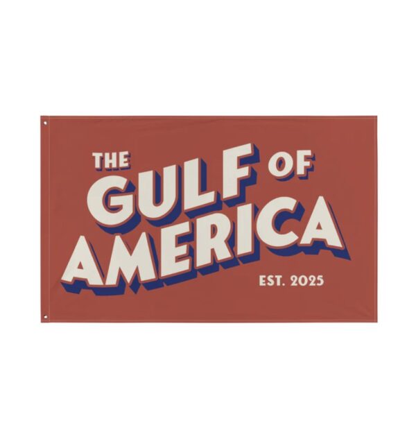 The Gulf Of America Knit Flag